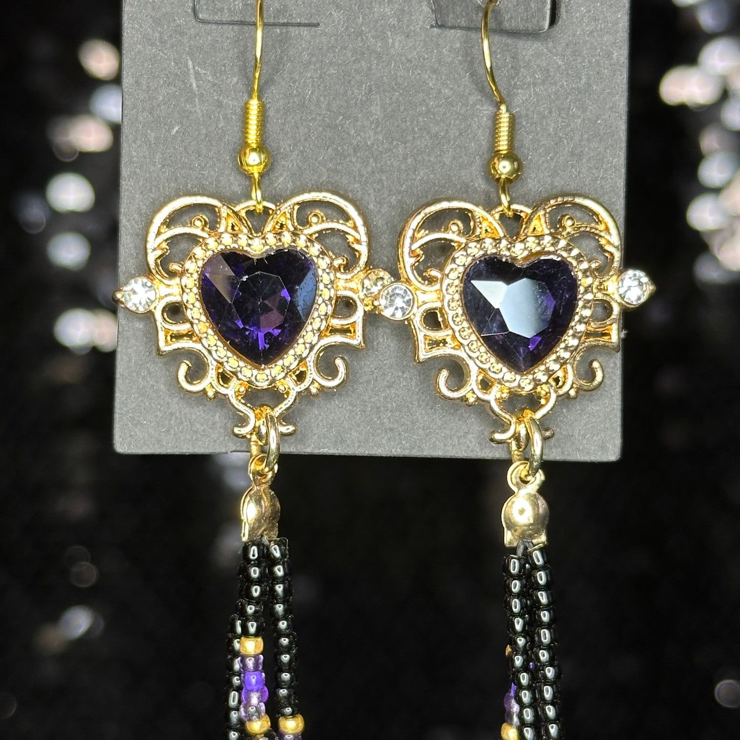 Betelgeuse Gold Heart Shoulder Duster