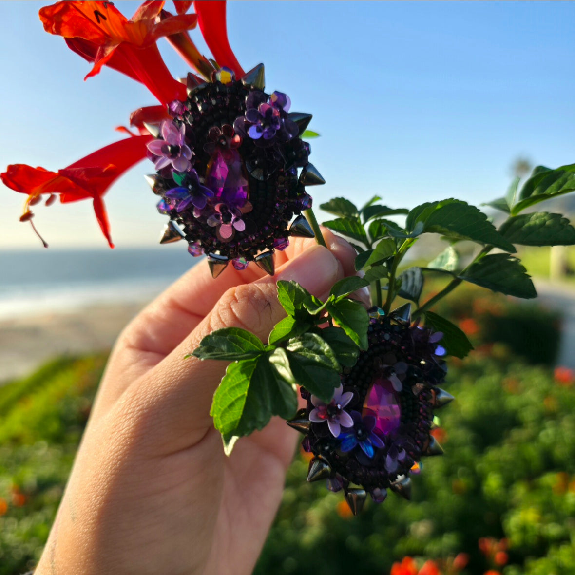 Amethyst Floral Orion