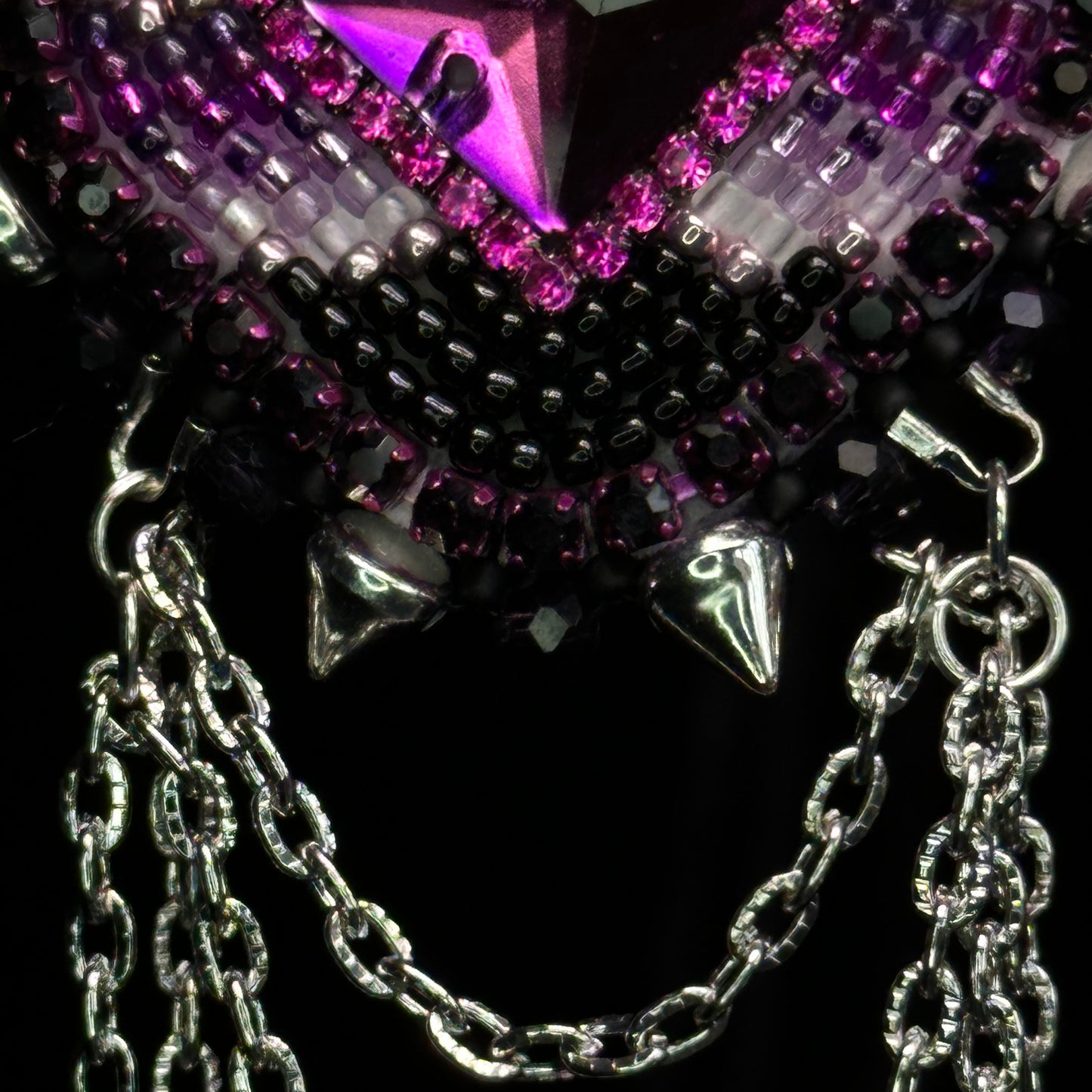 Purple Orion Dangles