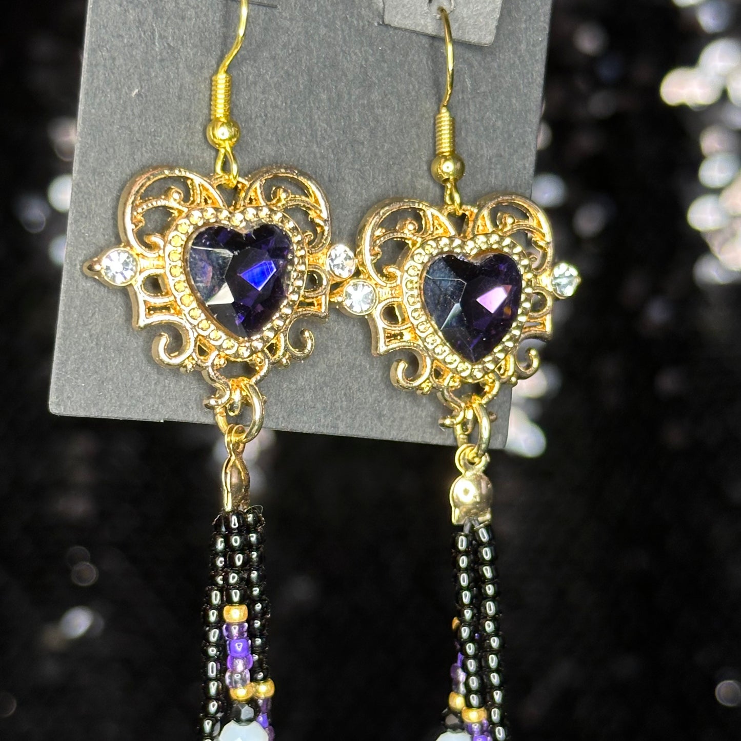 Betelgeuse Gold Heart Shoulder Duster