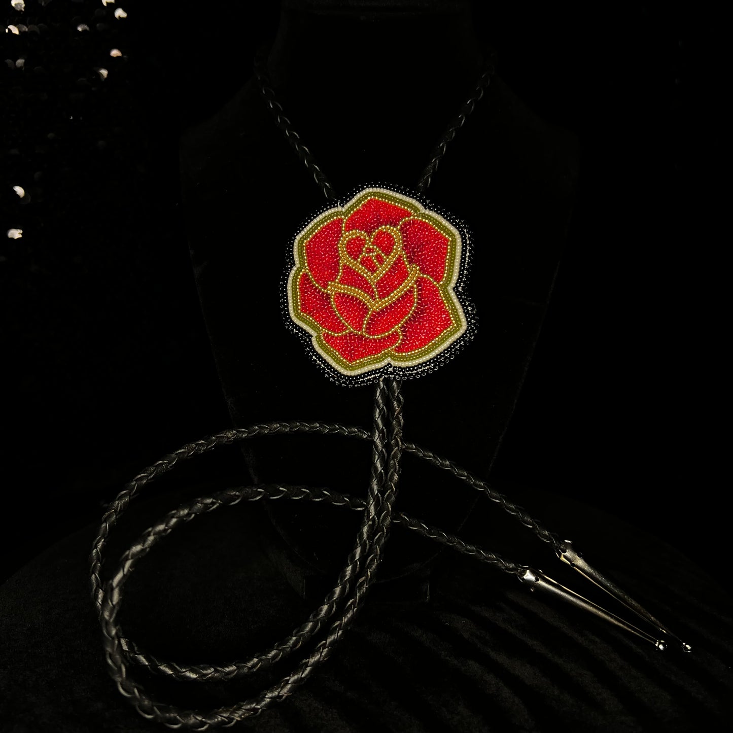 Rosa Bolo Tie ✨