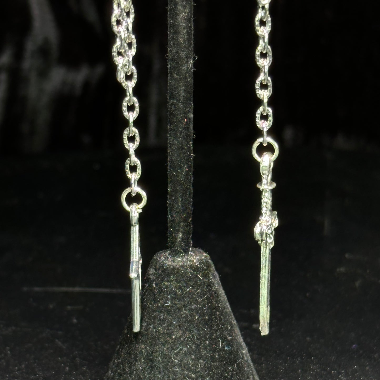 Purple Orion Dangles