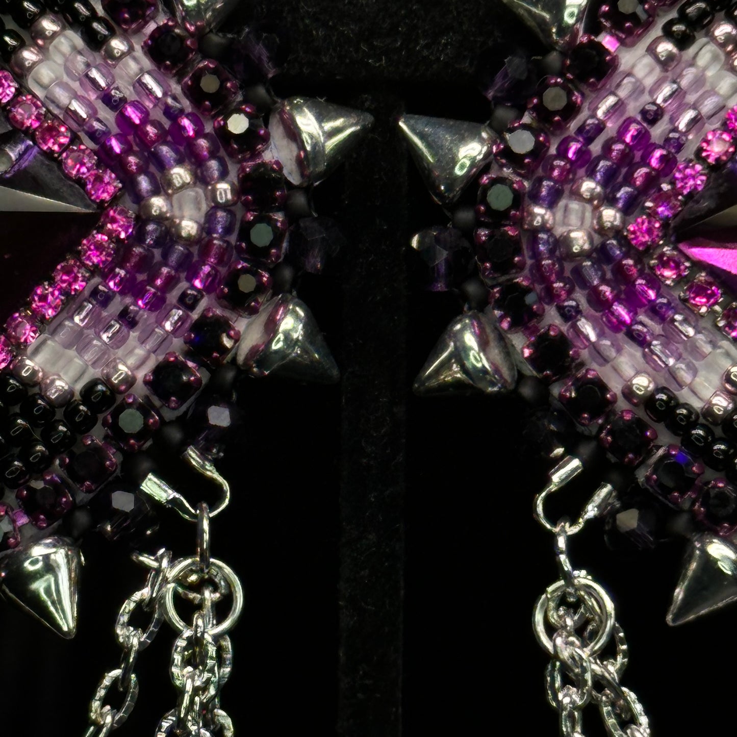 Purple Orion Dangles