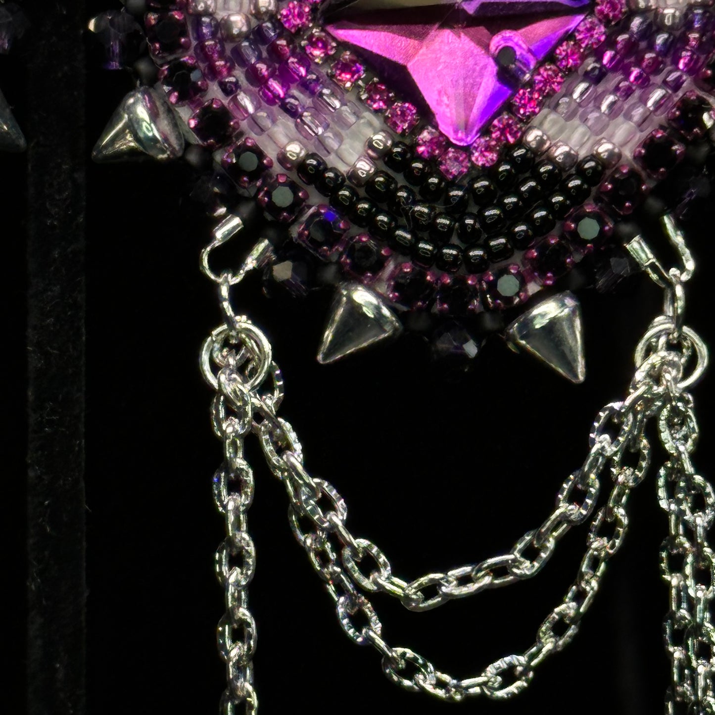 Purple Orion Dangles