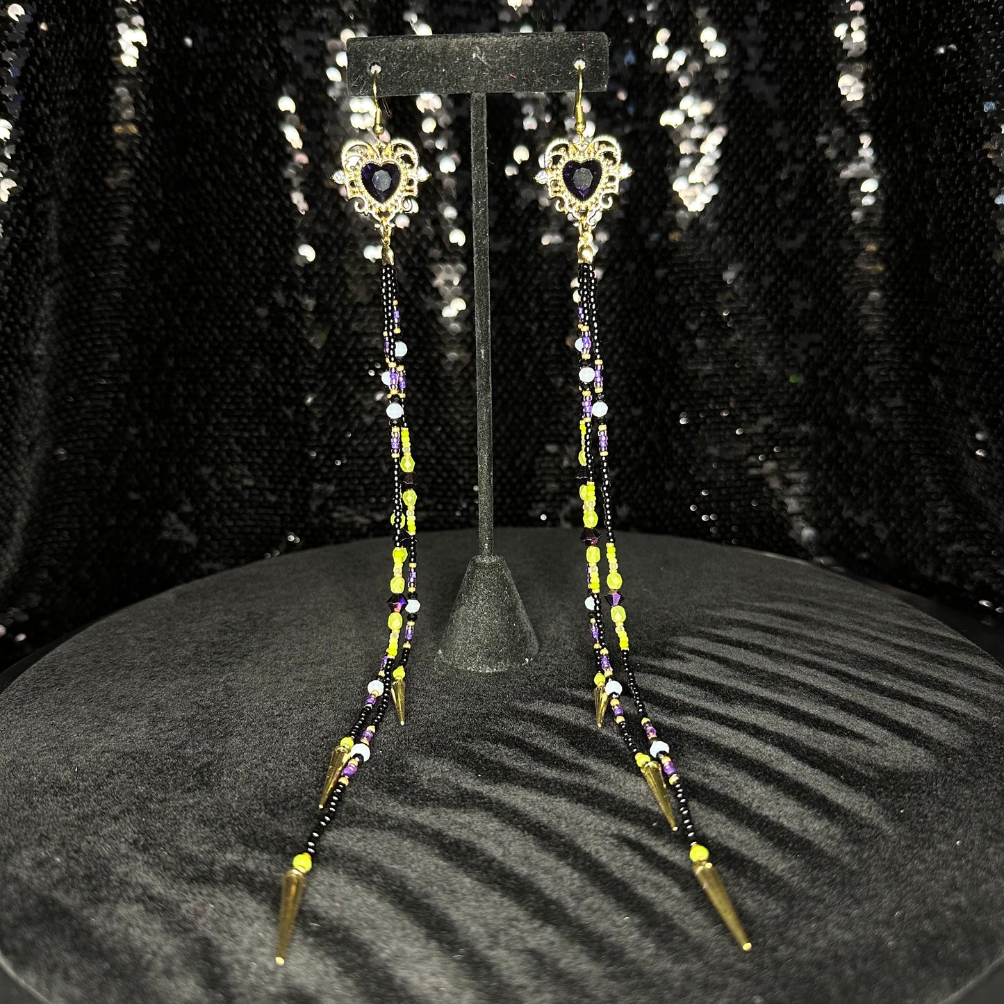 Betelgeuse Gold Heart Shoulder Duster