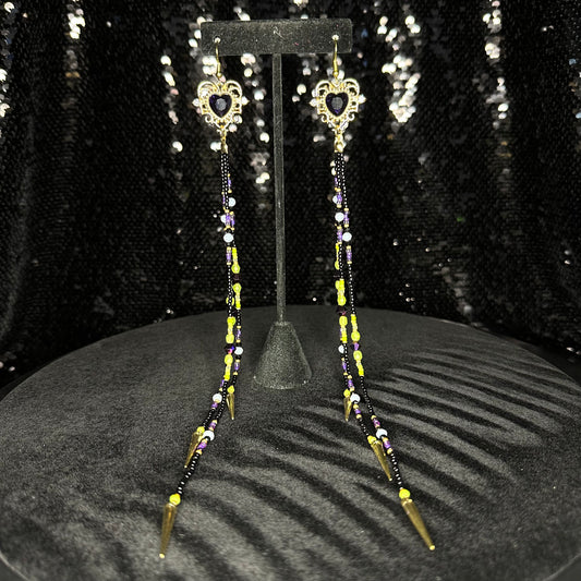 Betelgeuse Gold Heart Shoulder Duster