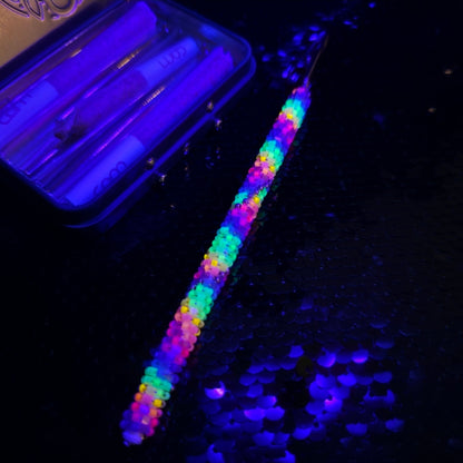 Neon Satin Silk Rainbow Joint Holder 5