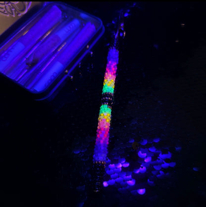 Neon Satin Silk Rainbow Joint Holder 3