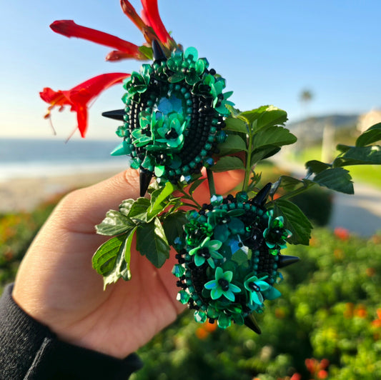 Emerald Mocha Floral Orion