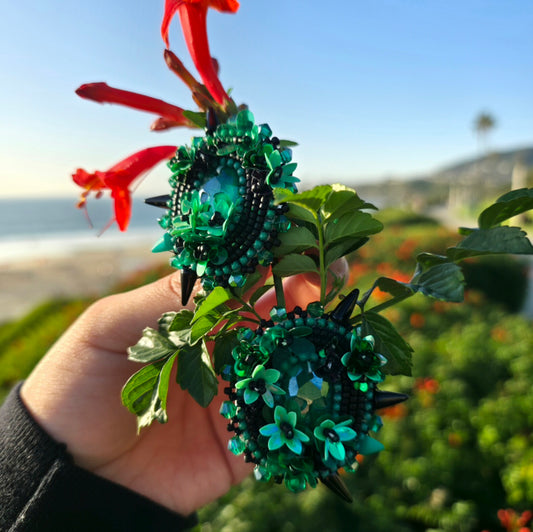 Emerald Mocha Floral Orion